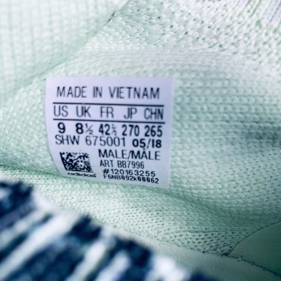 ADIDAS NMD R1 PRIME-KNIT “AERO MARBLE GREEN” - Picture 5 of 8